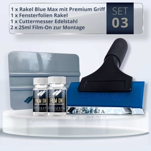 Werkzeugset Premium für Fensterfolien