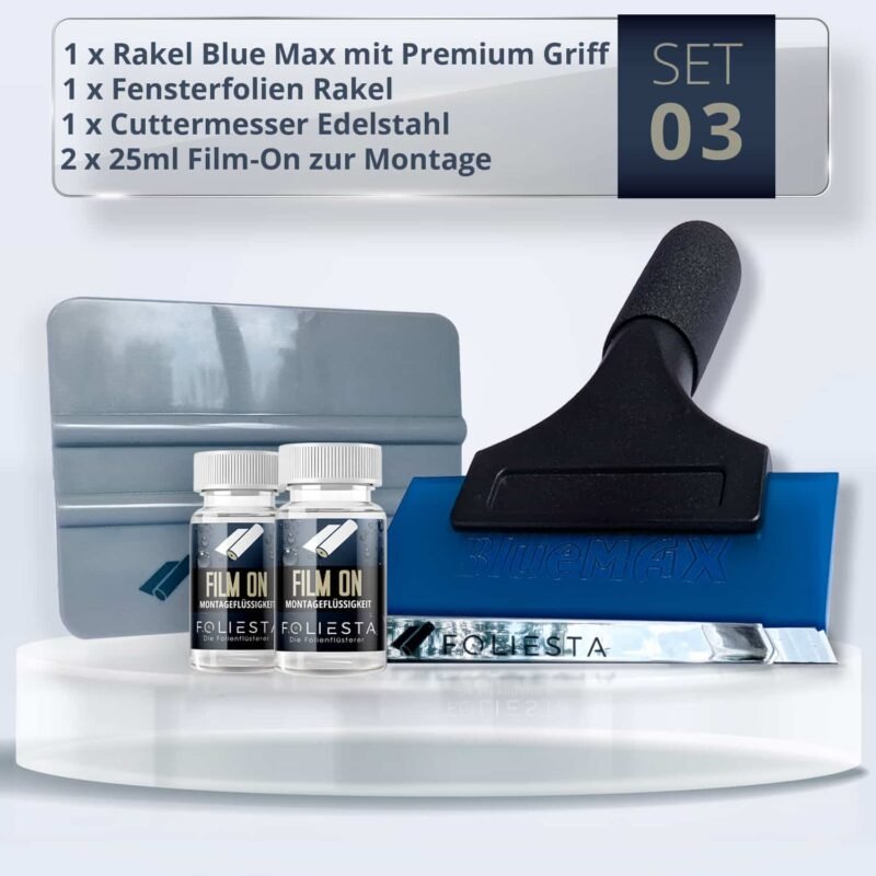 Werkzeugset Premium für Fensterfolien